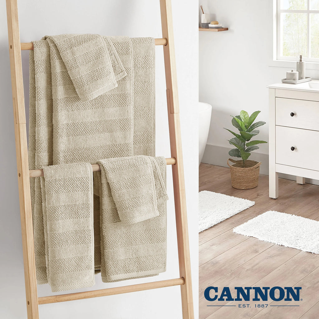 6-Piece 100% Cotton Towel Set O691