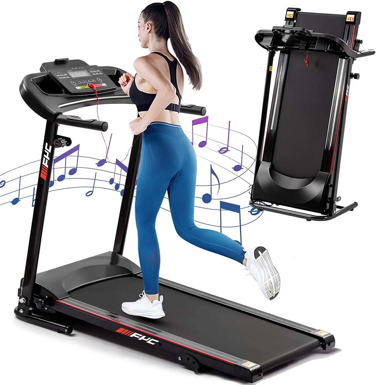 2.5HP Folding Incline Treadmill K92487
