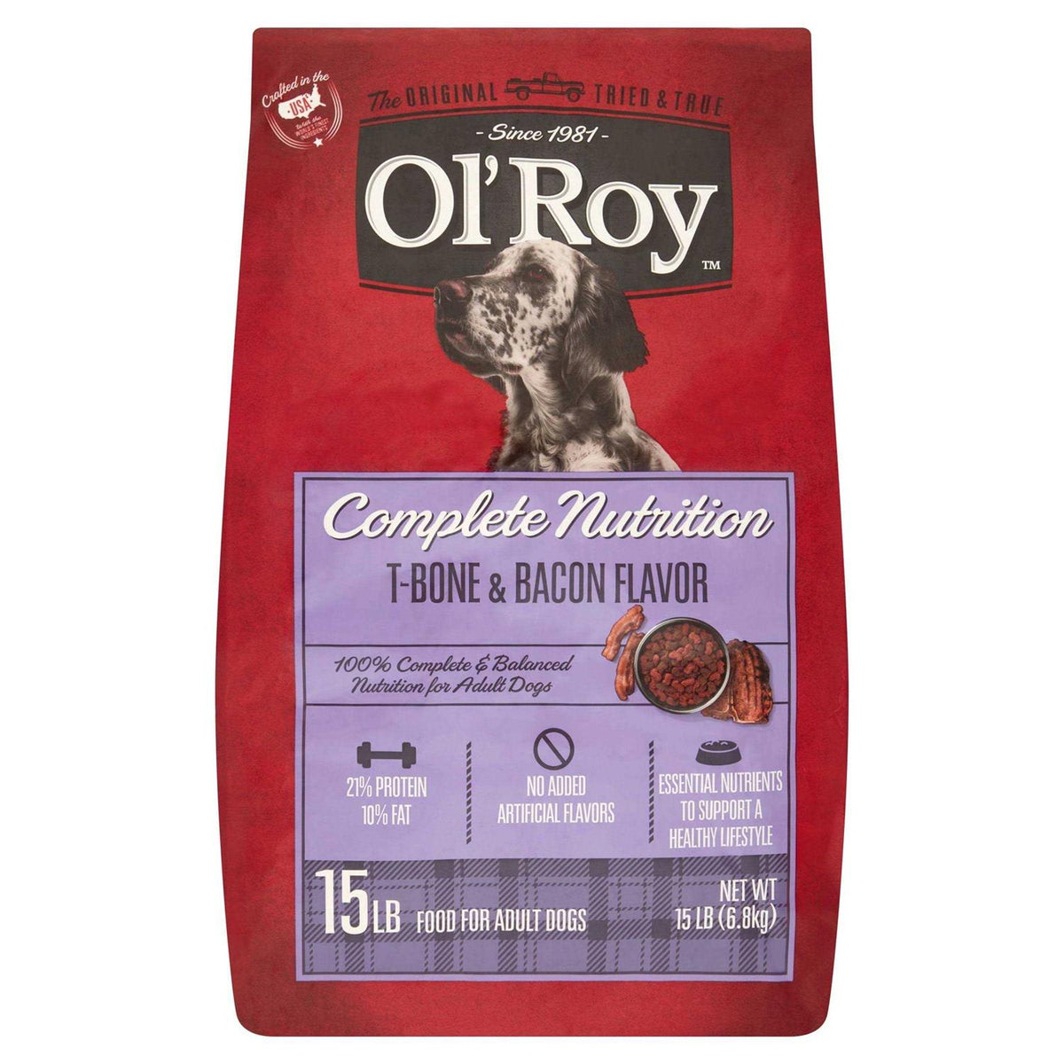 T-Bone & Bacon Flavor Dry Dog Food L93977