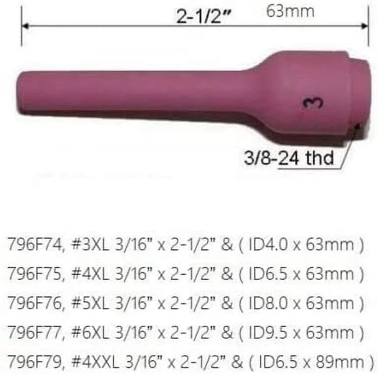 46pcs TIG Welding Torch Kit E613