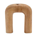 Brown Mango Wood Vase K8446