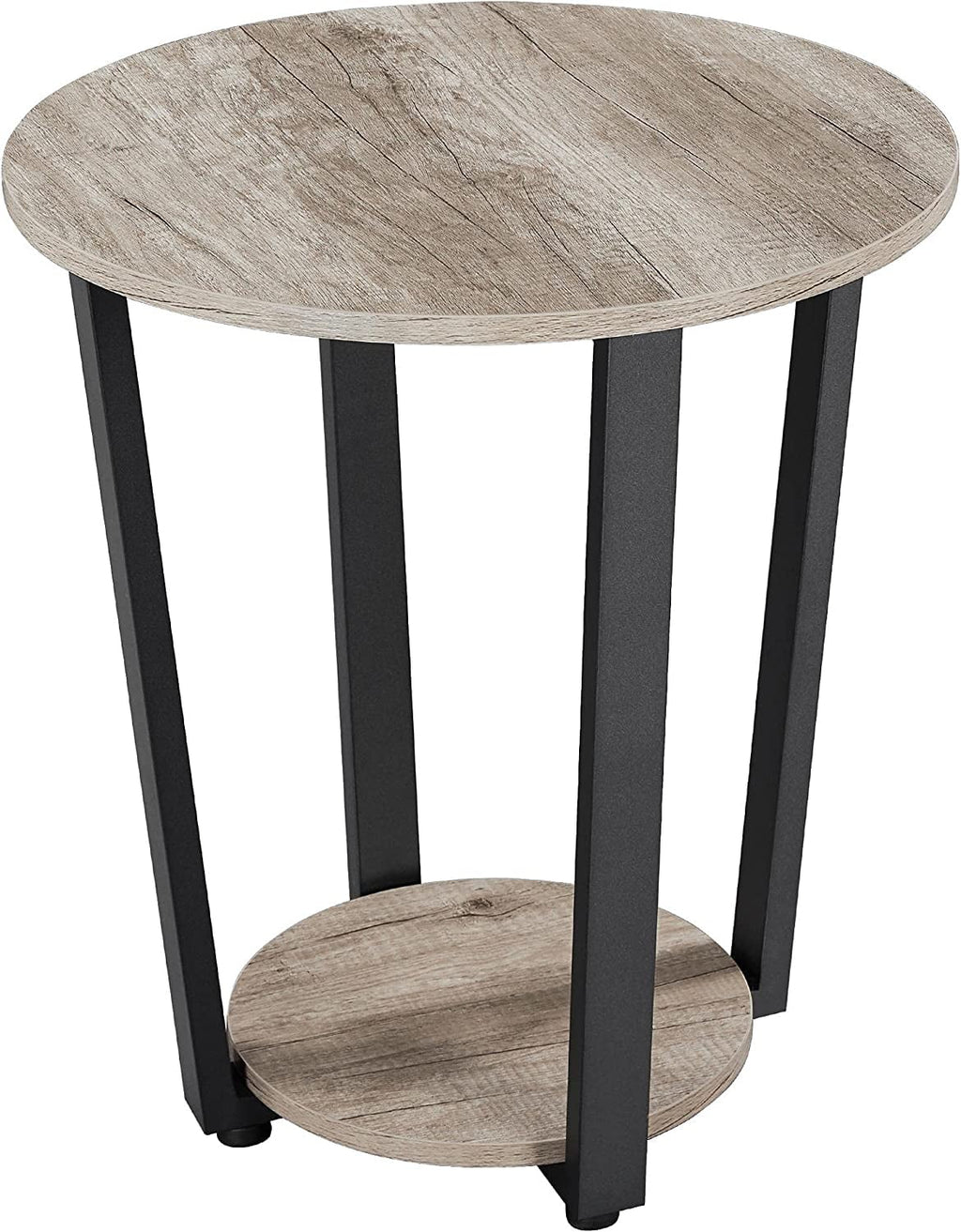 Round 2 Tier Side Table with Storage J252126