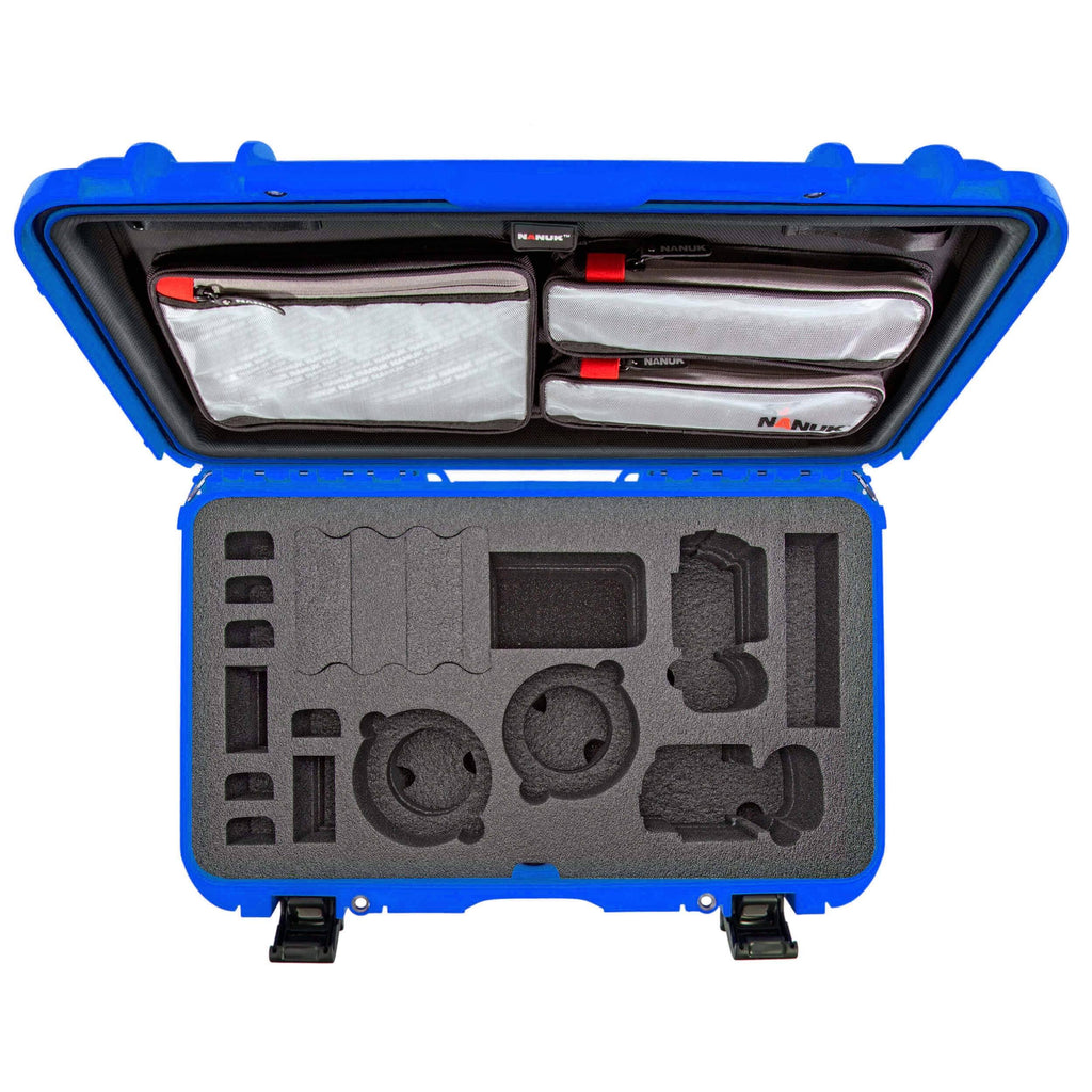 Yellow DSLR Camera Case with Lid Organizer F561981