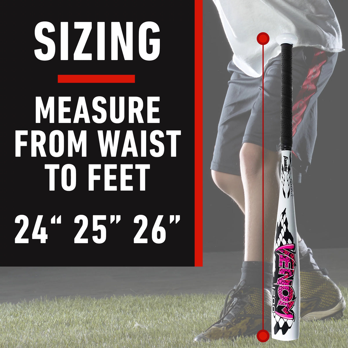 Aluminum Youth Tee Ball Bat 25 Inch W804409