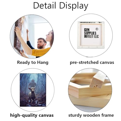 Canvas Wall Art 12x16 inch A9198
