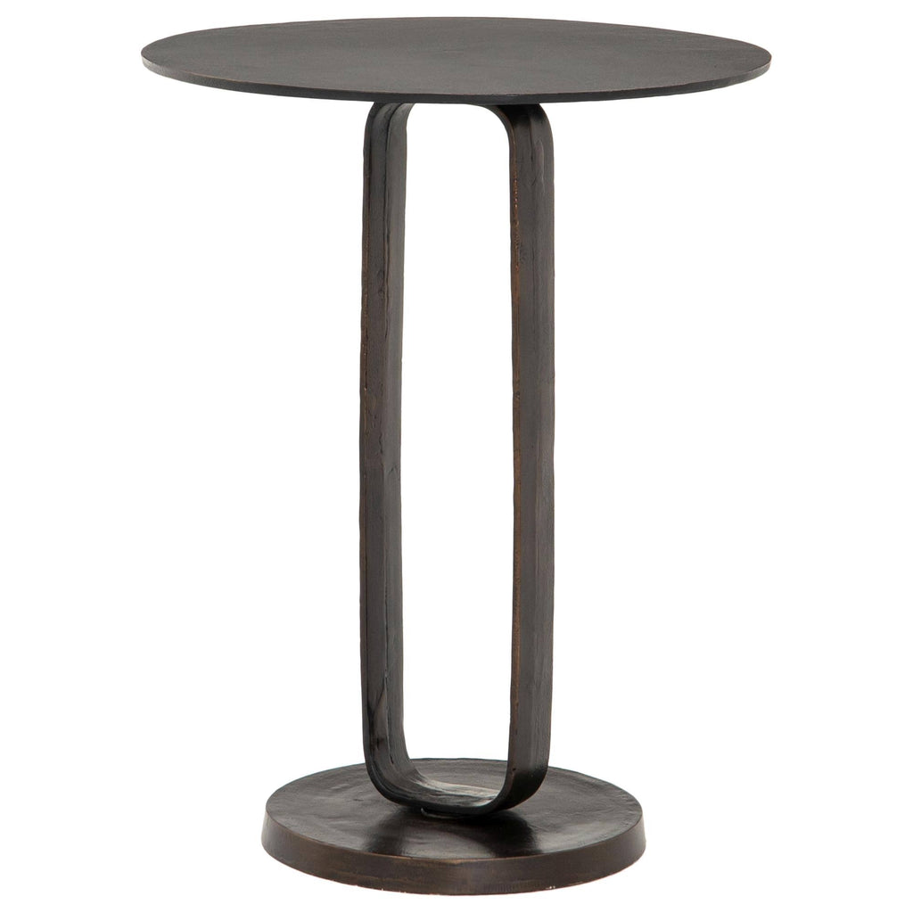 Antique Rust End Table Z364