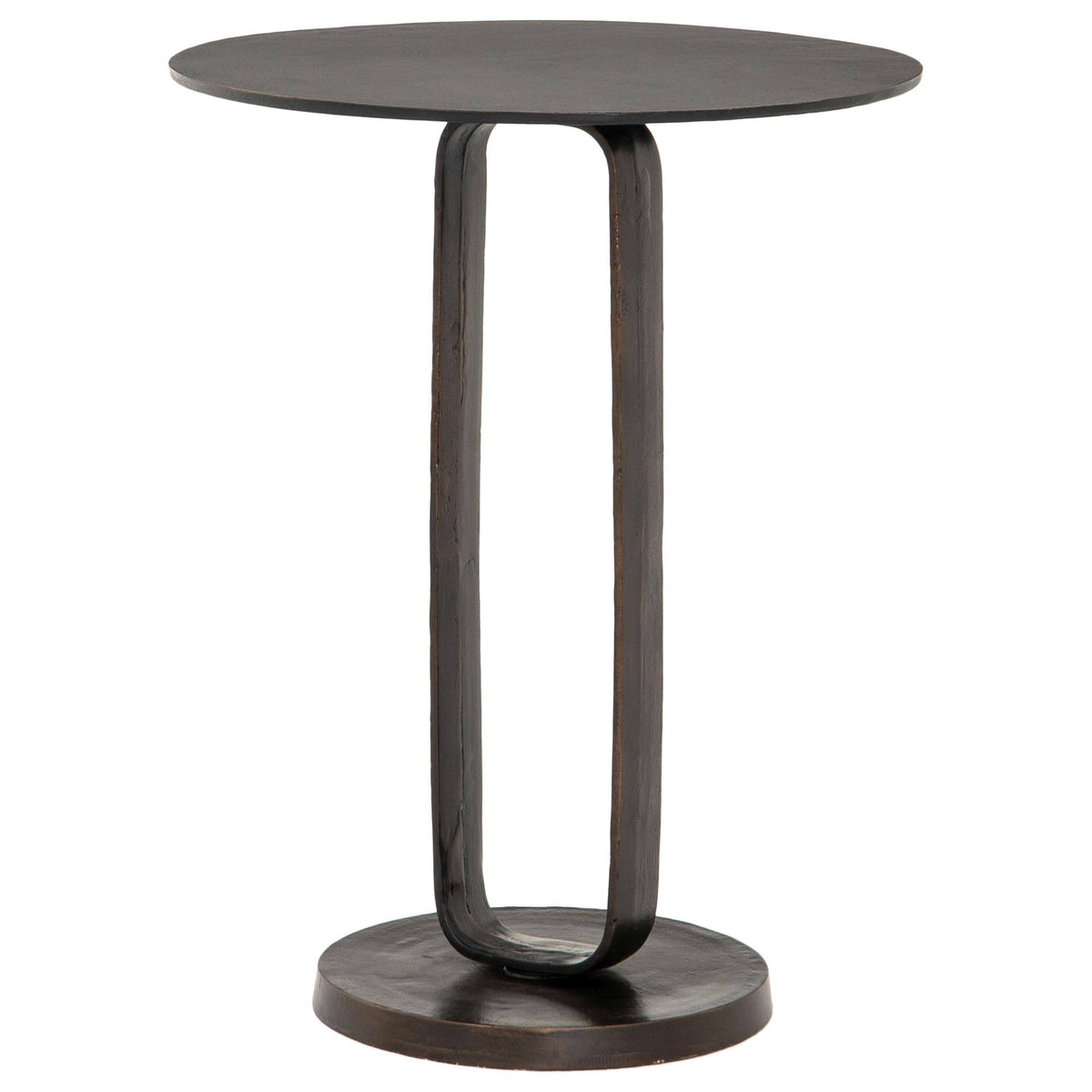 Antique Rust End Table Z364