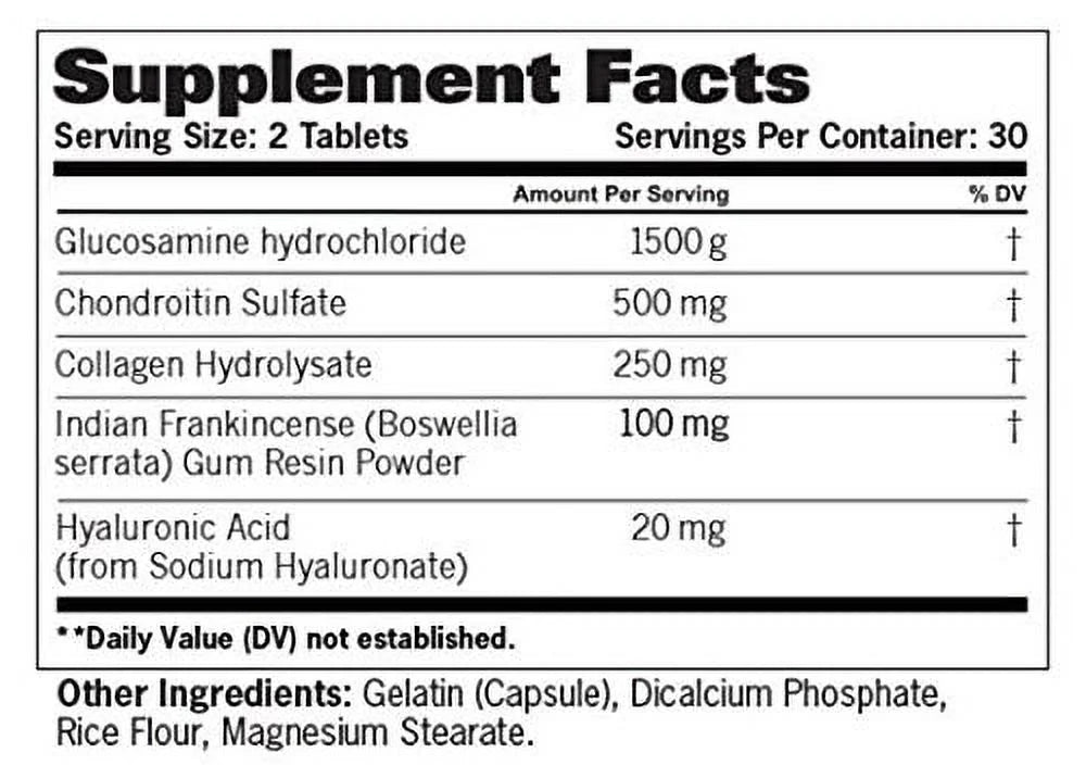 Joint Support Tablets 60 Ct H90200