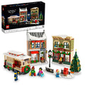 Building Set with Shops, Streetcar and 6 Minifigures F707863
