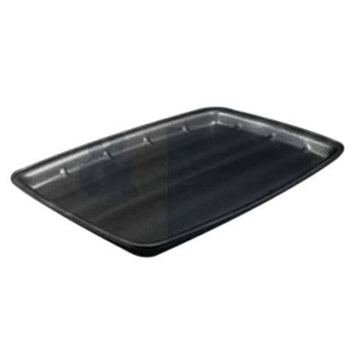 Black 9.125x22 x 7.125x22 x 0.6x22 Foam Tray 500/Case Q17418