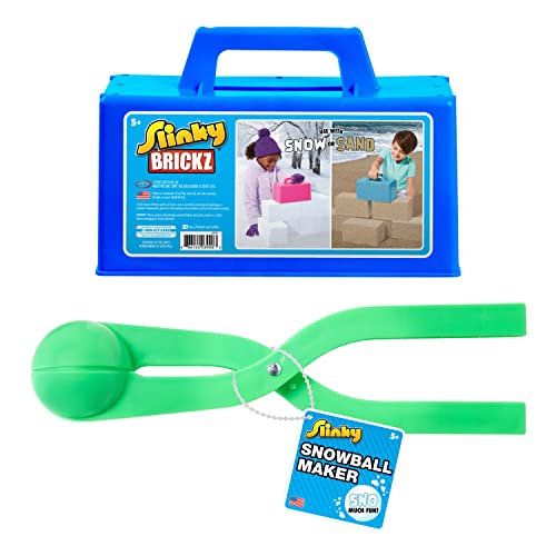 Slinky Snowball Maker and Brickz Assortment K3680