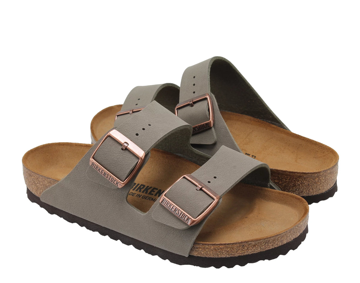 Two-strap Buckle Slide Footbed Sandal I602