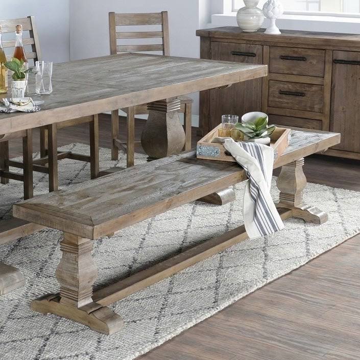 Reclaimed Pine 83 inch Bench F53479