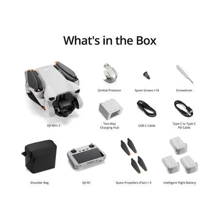 Mini 3 Drone Fly More Combo with RC Remote Controller A180721