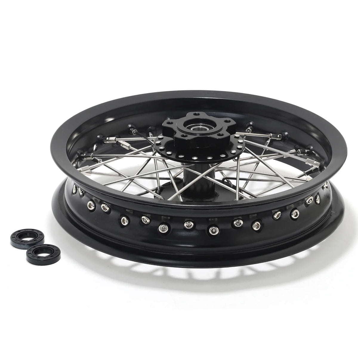 12"x2.15" Complete Wheels Rim Hubs for Electric Dirt Bike B4161