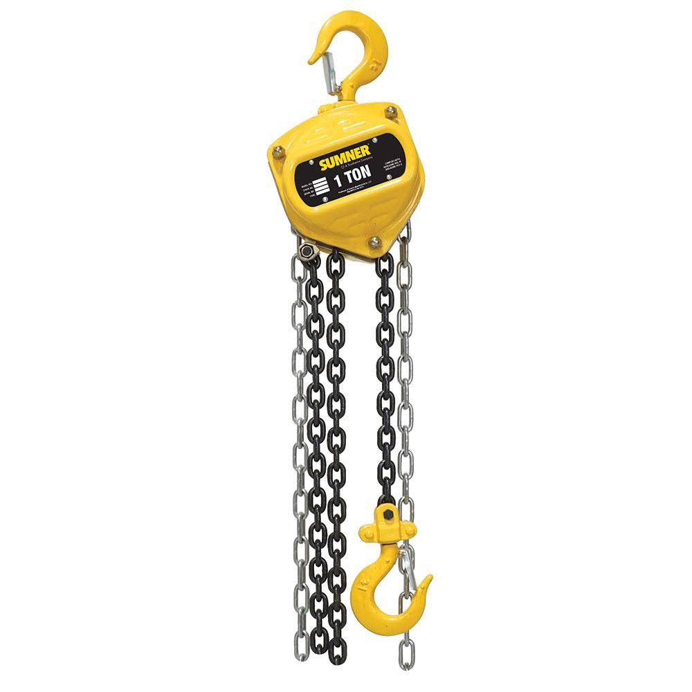 1 Ton Chain Hoist with 15 ft. Chain Fall K867247