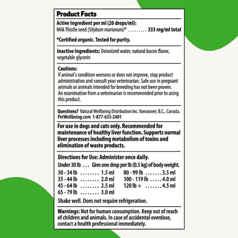 Milk Thistle for Dogs U842