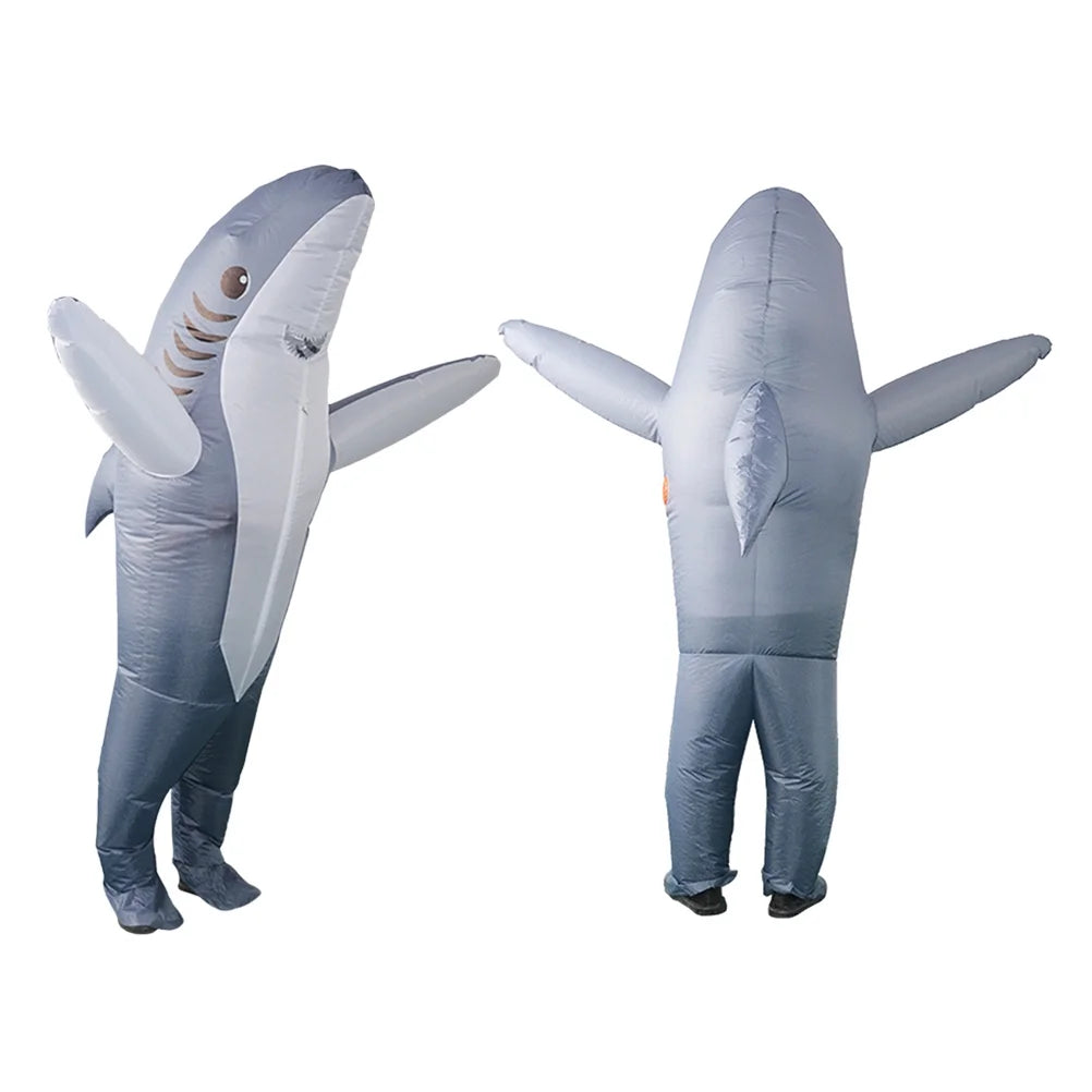 Dolphin Inflatable Costume (Grey) L7583