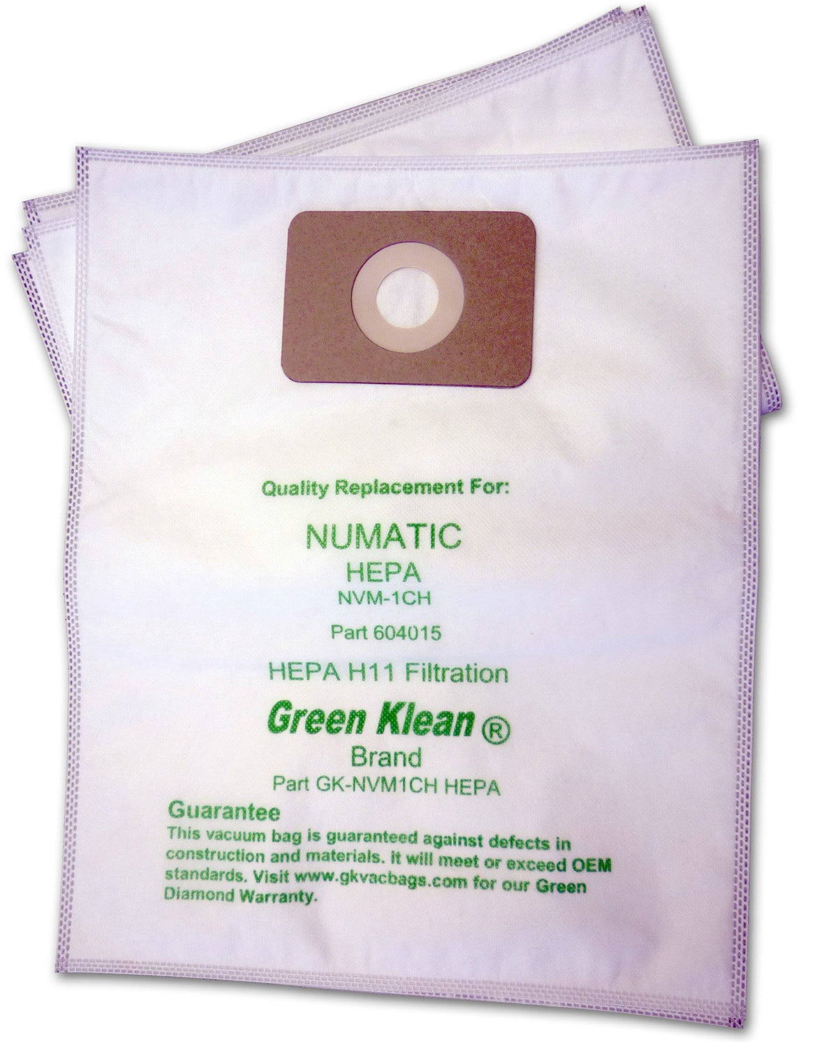 HEPA H11 Replacement Vacuum Filter Bags H92527