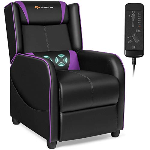 PU Leather Recliner Chair with Footrest S6266