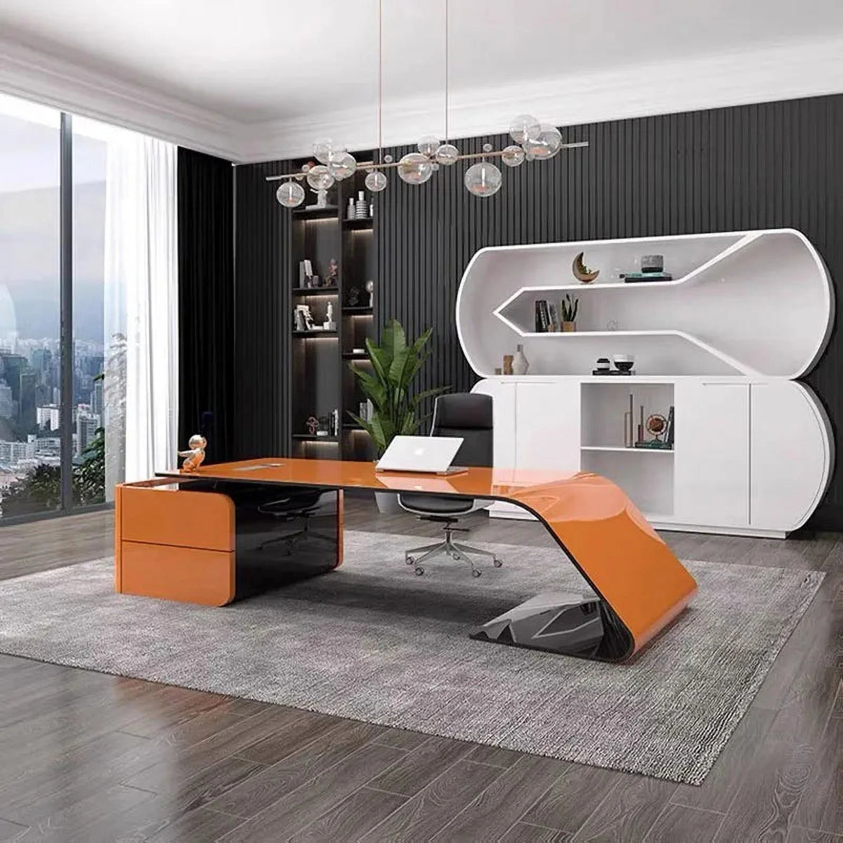 Executive Office Desk with Laptop Stand G449