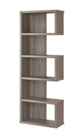 Weathered Gray Standard Bookcase B7757