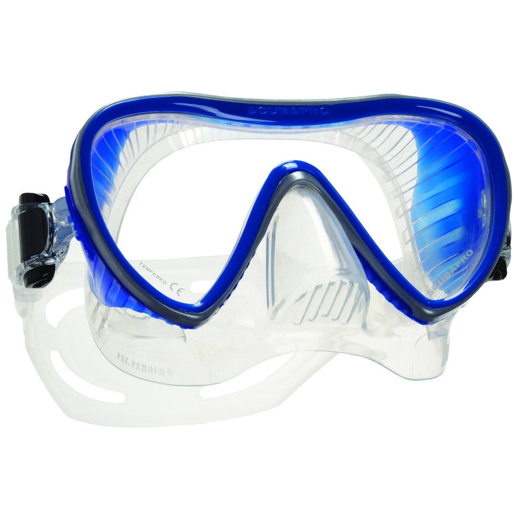 Black Silver Scuba Mask R319