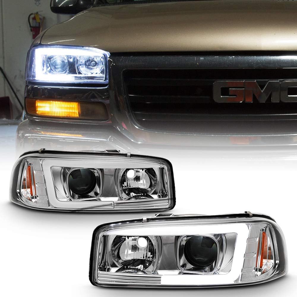LED Light Tube Projector Headlights Headlamps L808