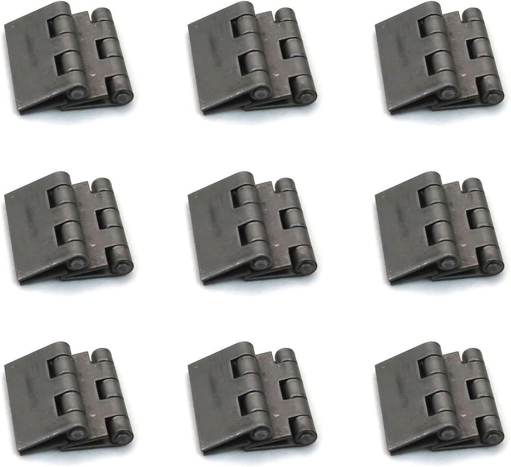 9 Pairs 4" x 4" Steel Butt Hinge W380