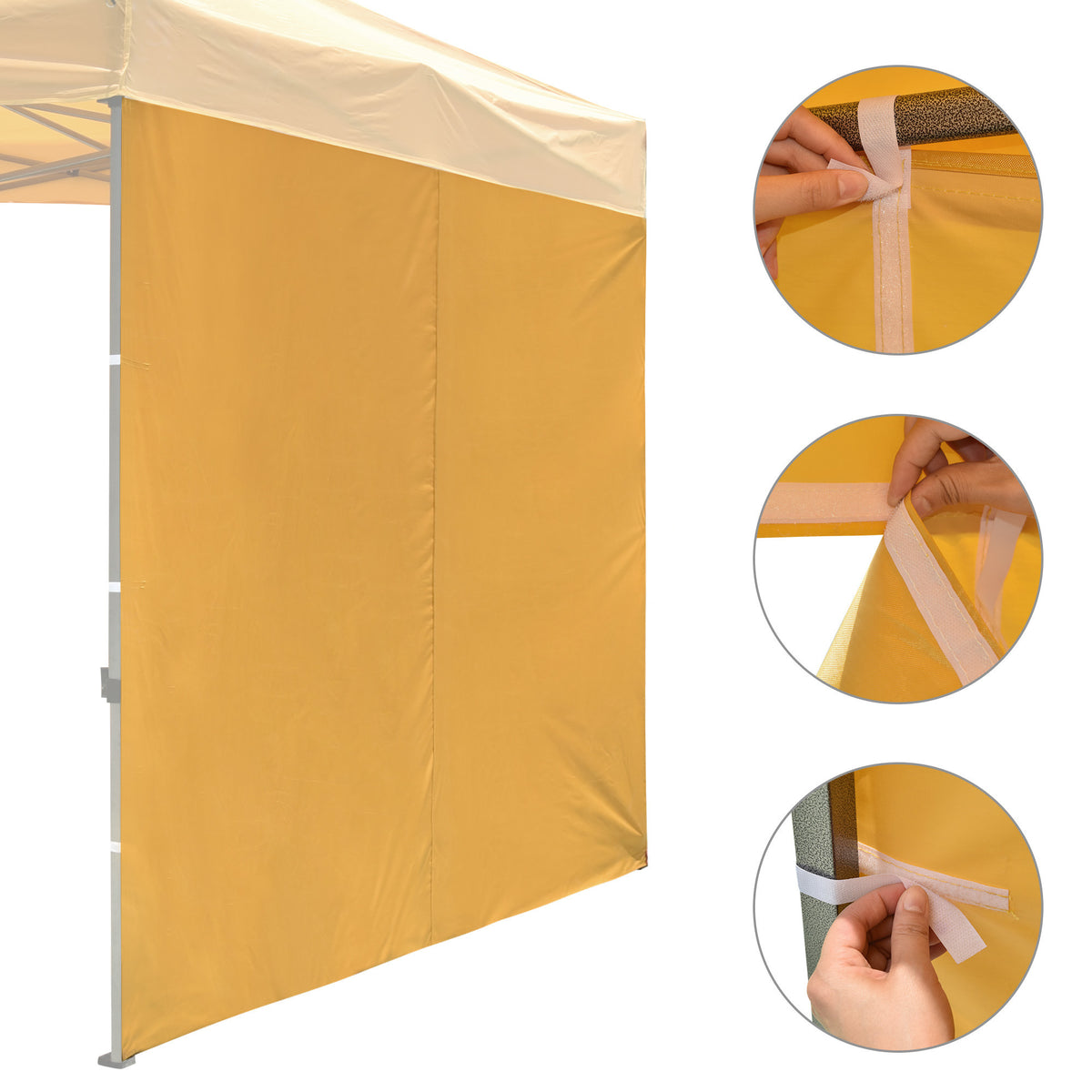 Tan EZ Canopy Gazebo Side Wall F996959