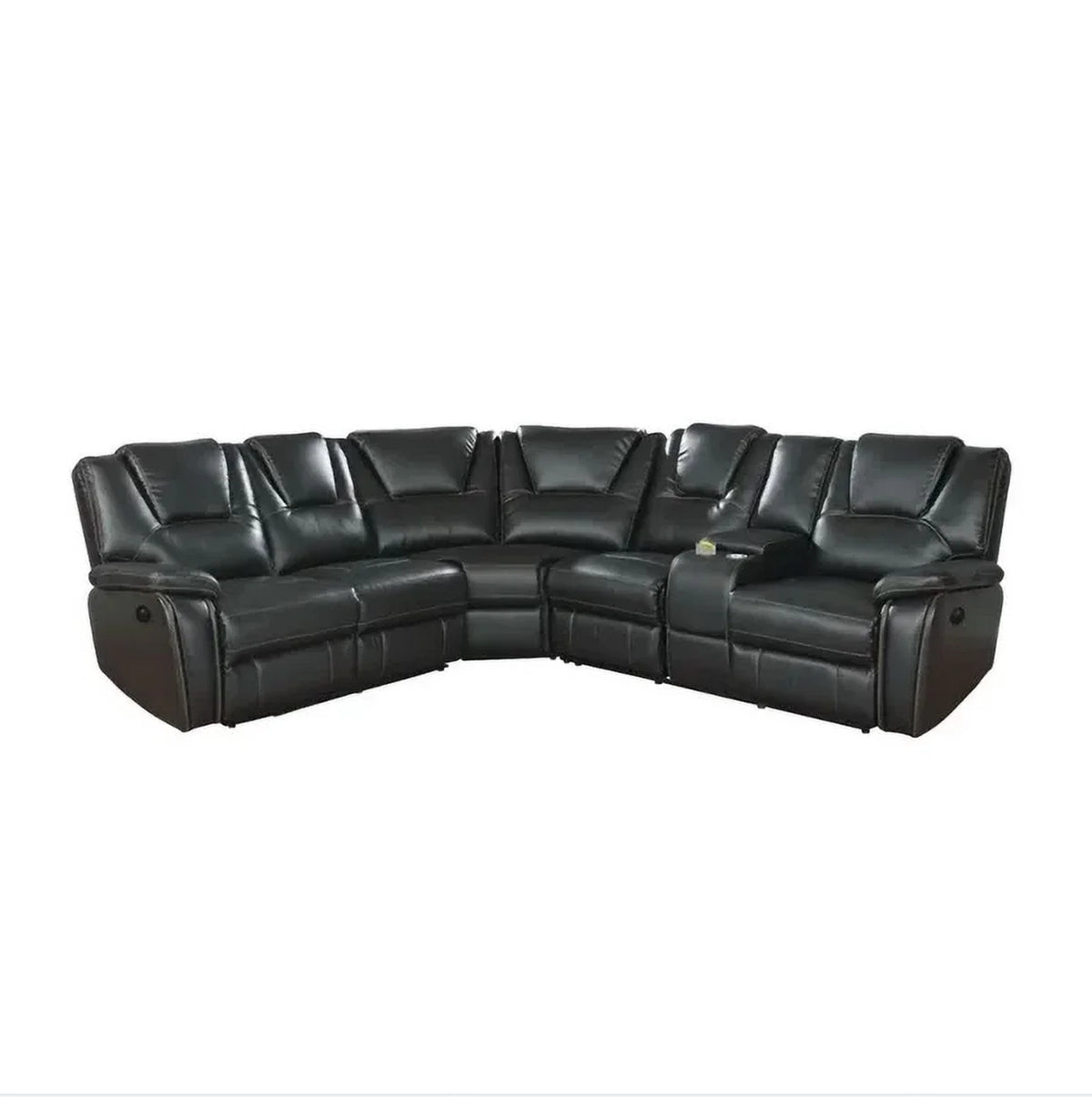 5 Piece Sectional Sofa with 2 Power Recliners G1127