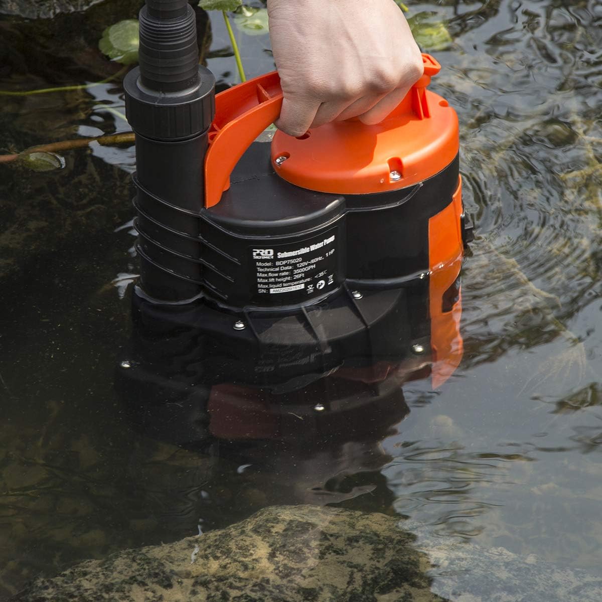 Submersible Clean/Dirty Water Pump with Float Switch, Pack of 2 E517