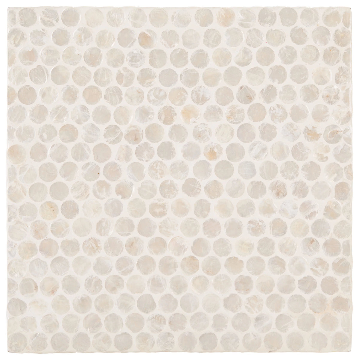 White Square Accent Table J9378