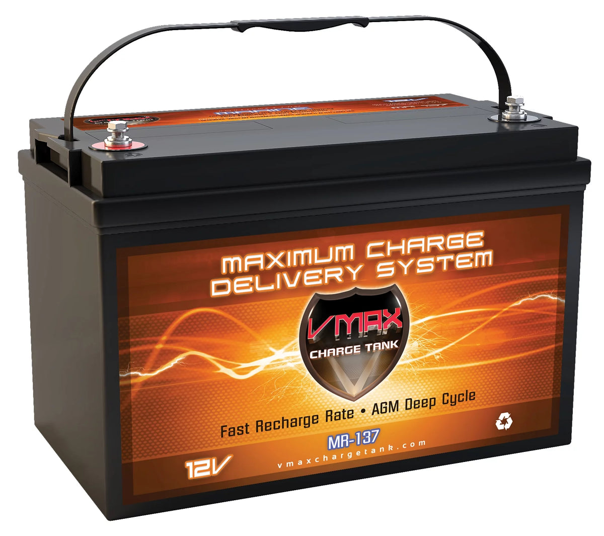 12V 120Ah AGM Deep Cycle Marine Battery S8454