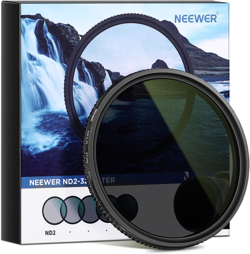 67mm Variable Fader ND Filter ND2 to ND32 (1-5 Stop) Z28525