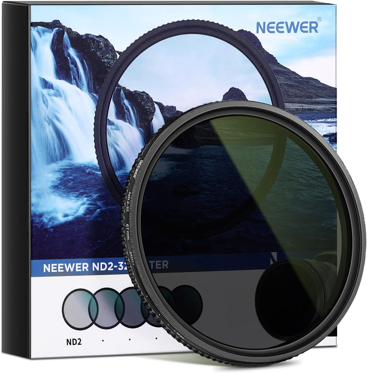 67mm Variable Fader ND Filter ND2 to ND32 (1-5 Stop) Z28525