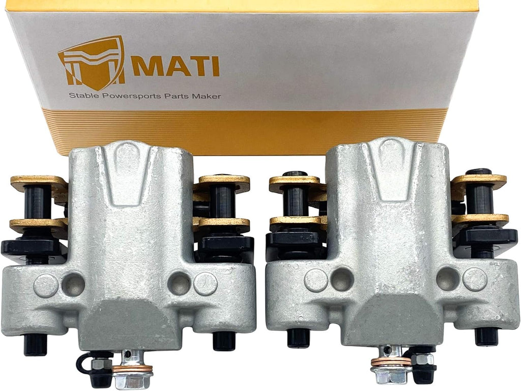 Rear Left Right Brake Calipers W/Pads Pack of 2 P899017