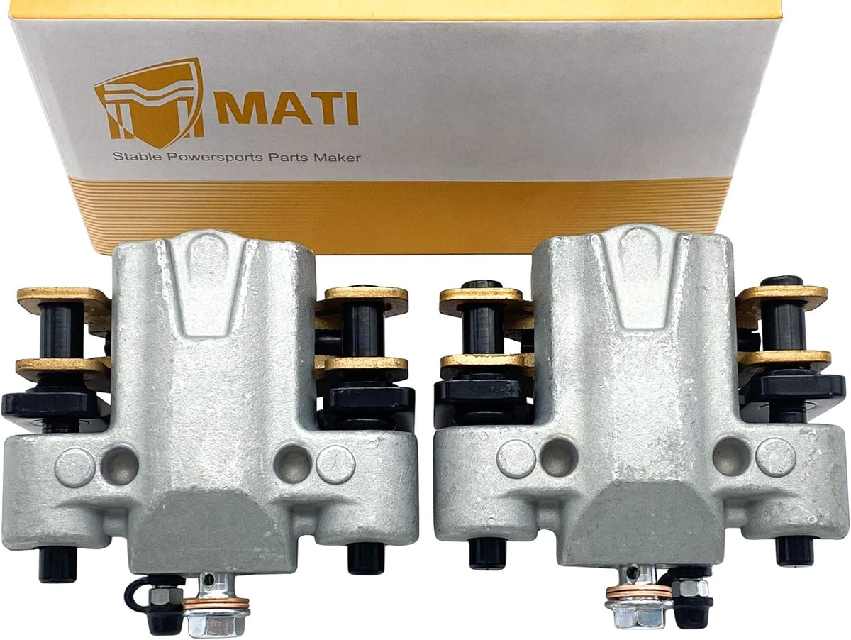 Rear Left Right Brake Calipers W/Pads Pack of 2 P899017