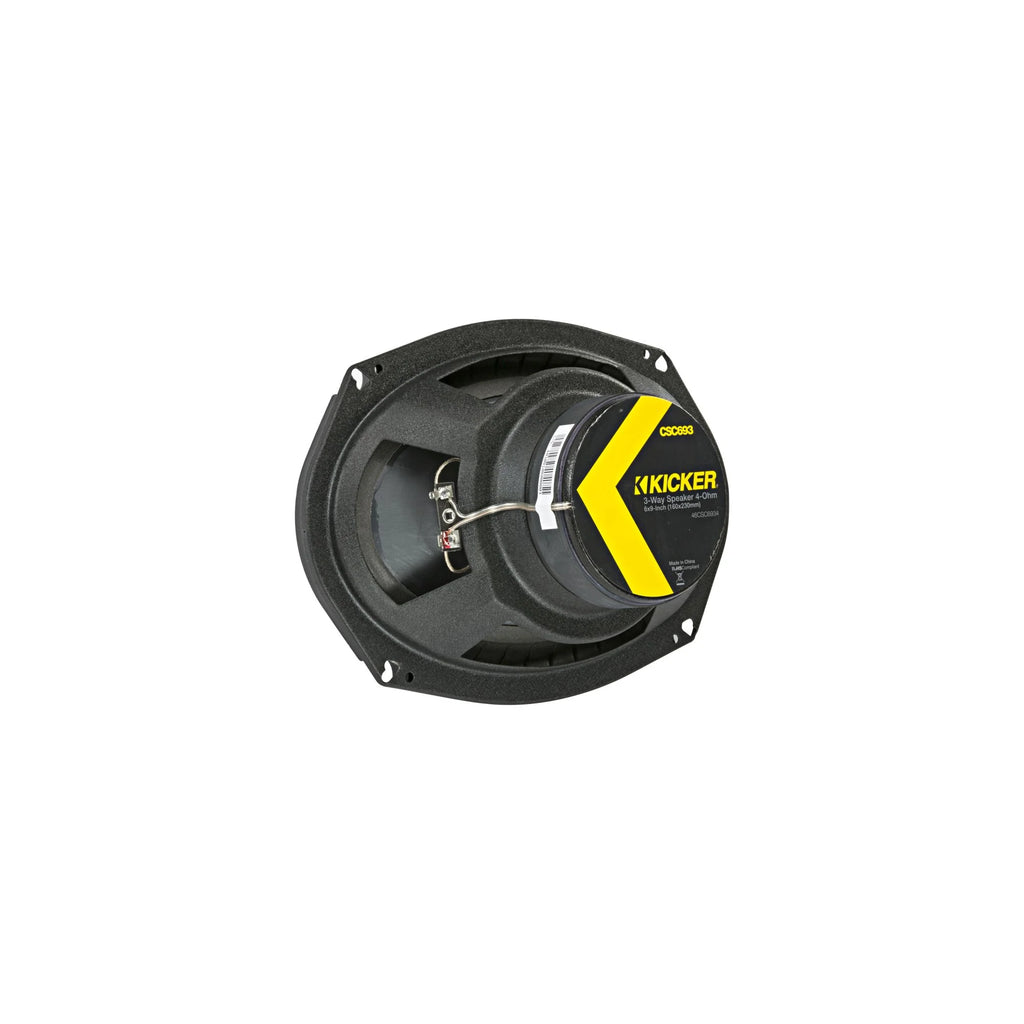 6x9-Inch 3-Way Speakers, 4-Ohm (2 Pairs) A61697