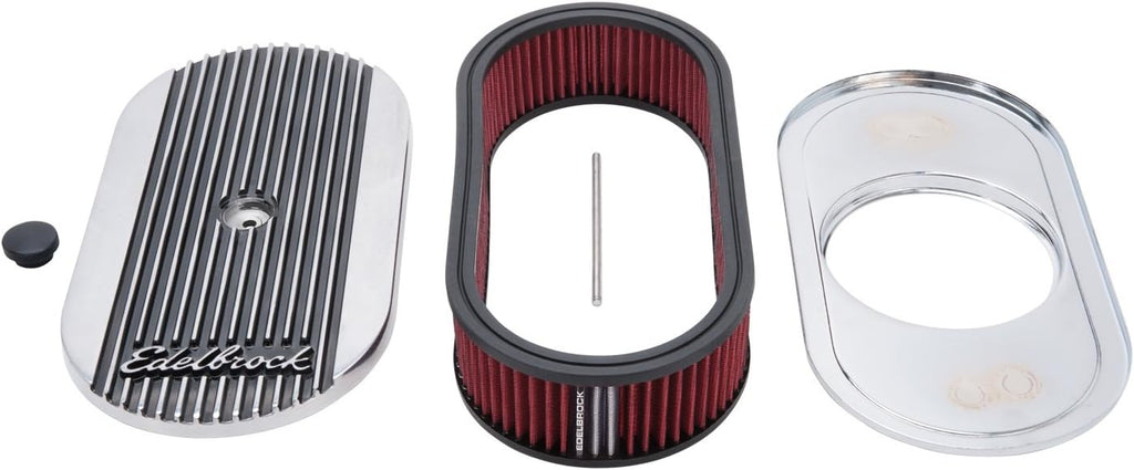 Oval Air Cleaner for Single 4-Barrel Carburetor J842095