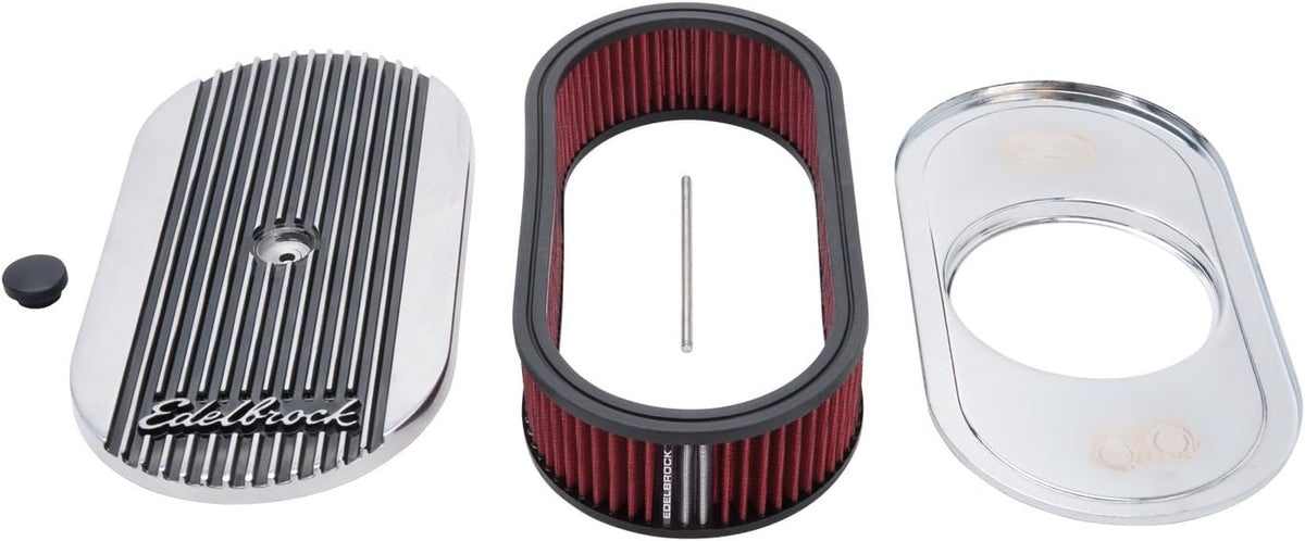 Oval Air Cleaner for Single 4-Barrel Carburetor J842095