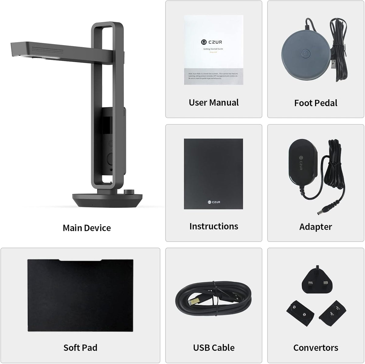 Book Scanner Document Camera Z99022