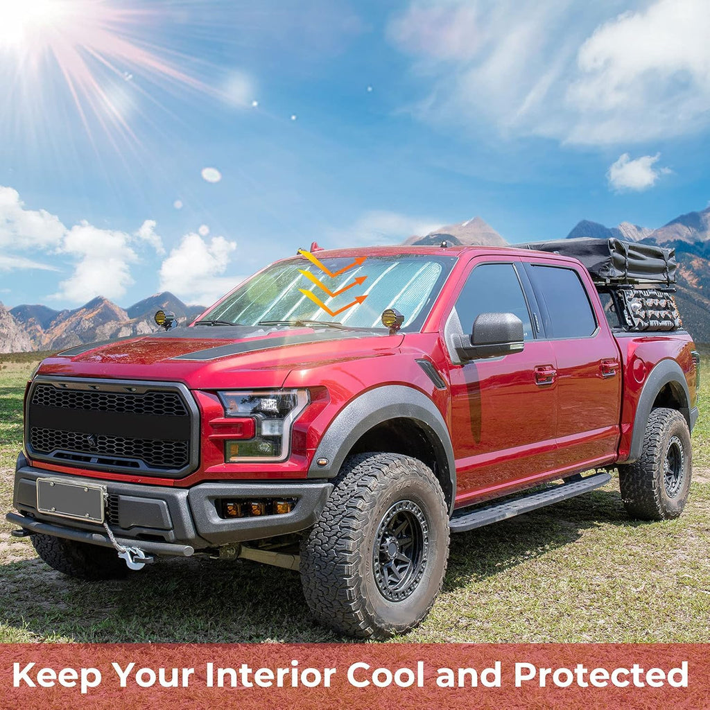Foldable Windshield Sunshade Pack of 2 O917