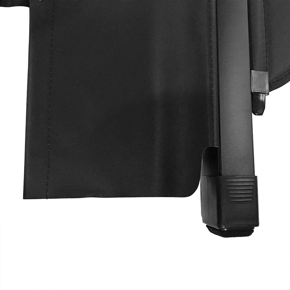 Black Retractable Trunk Shade J772
