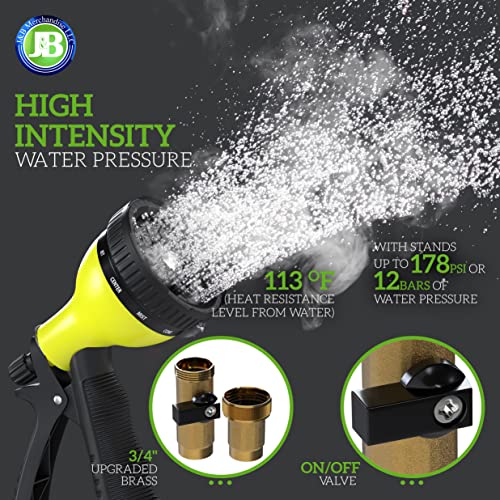 100ft Expandable Garden Hose with Holder L797963