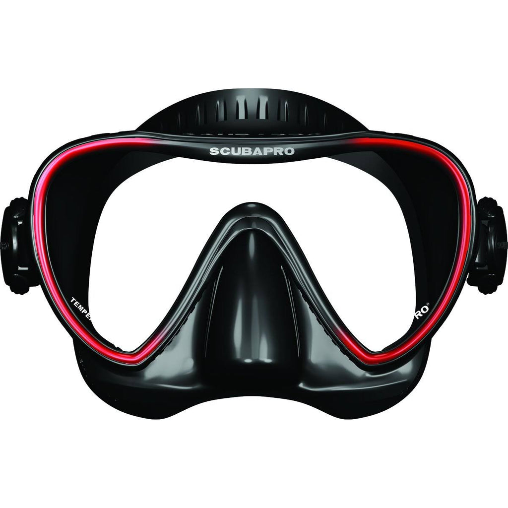 Black Silver Scuba Mask R319