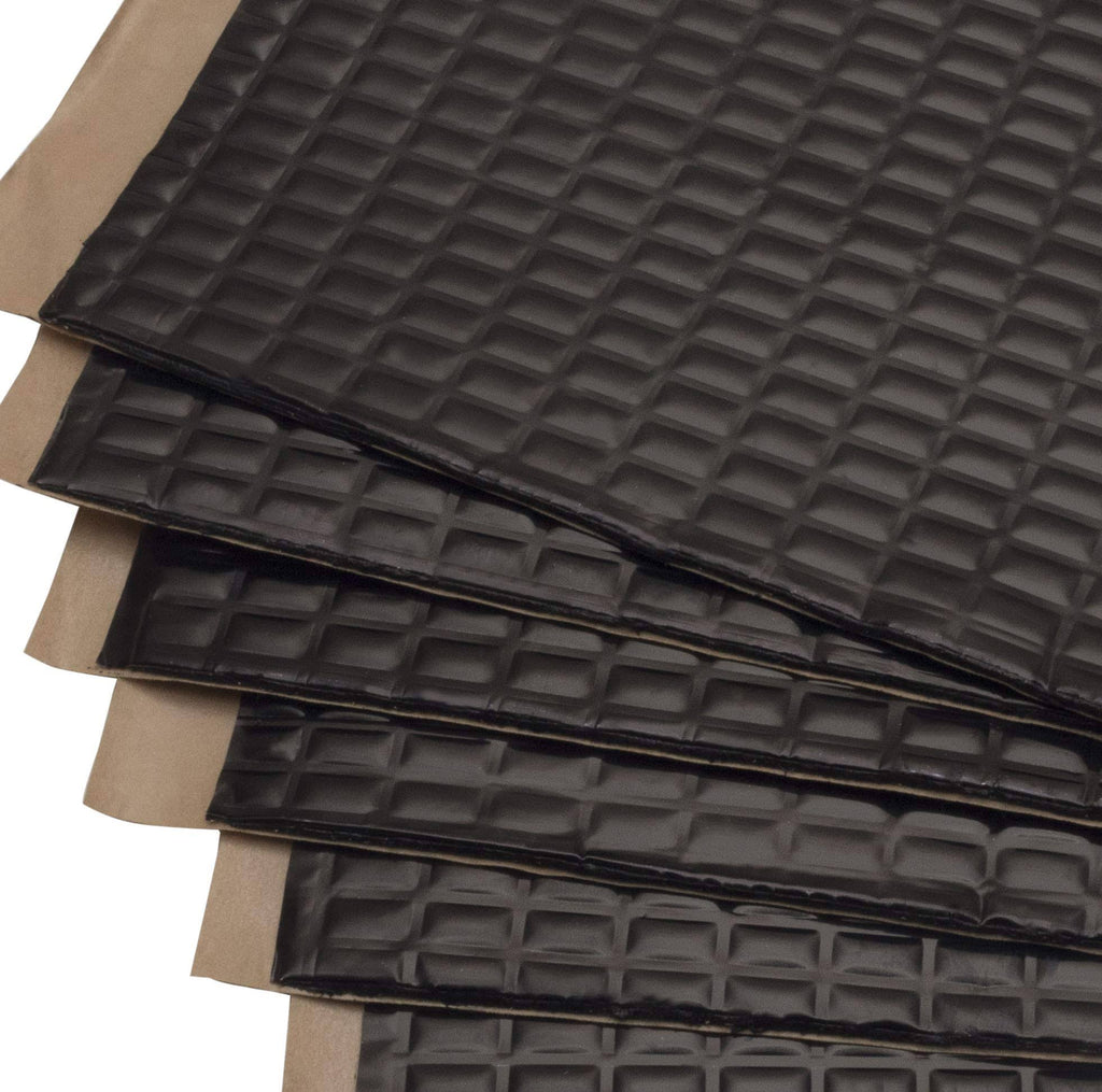 Black 50 Mil 52 sqft Sound Deadening Mat U28469