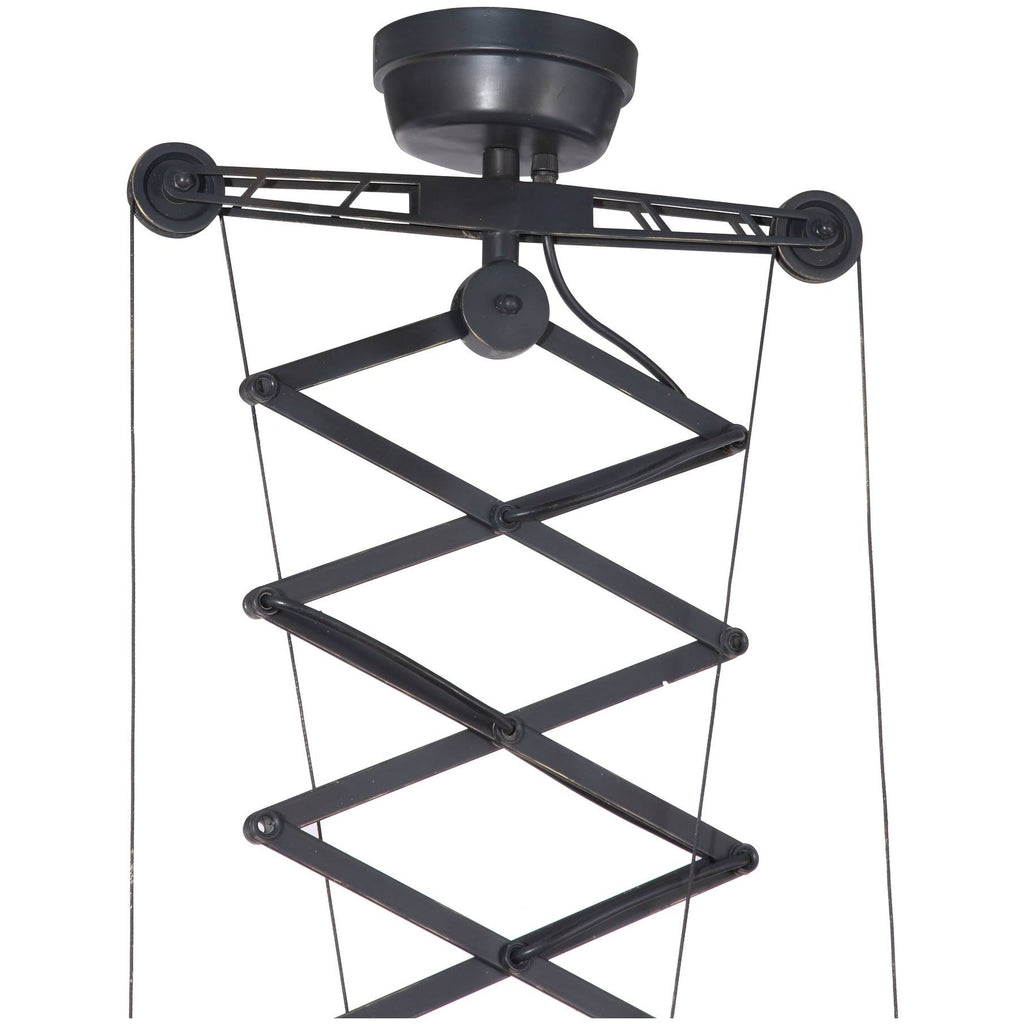 Emerald Antique Black Gold Ceiling Lamp F42170