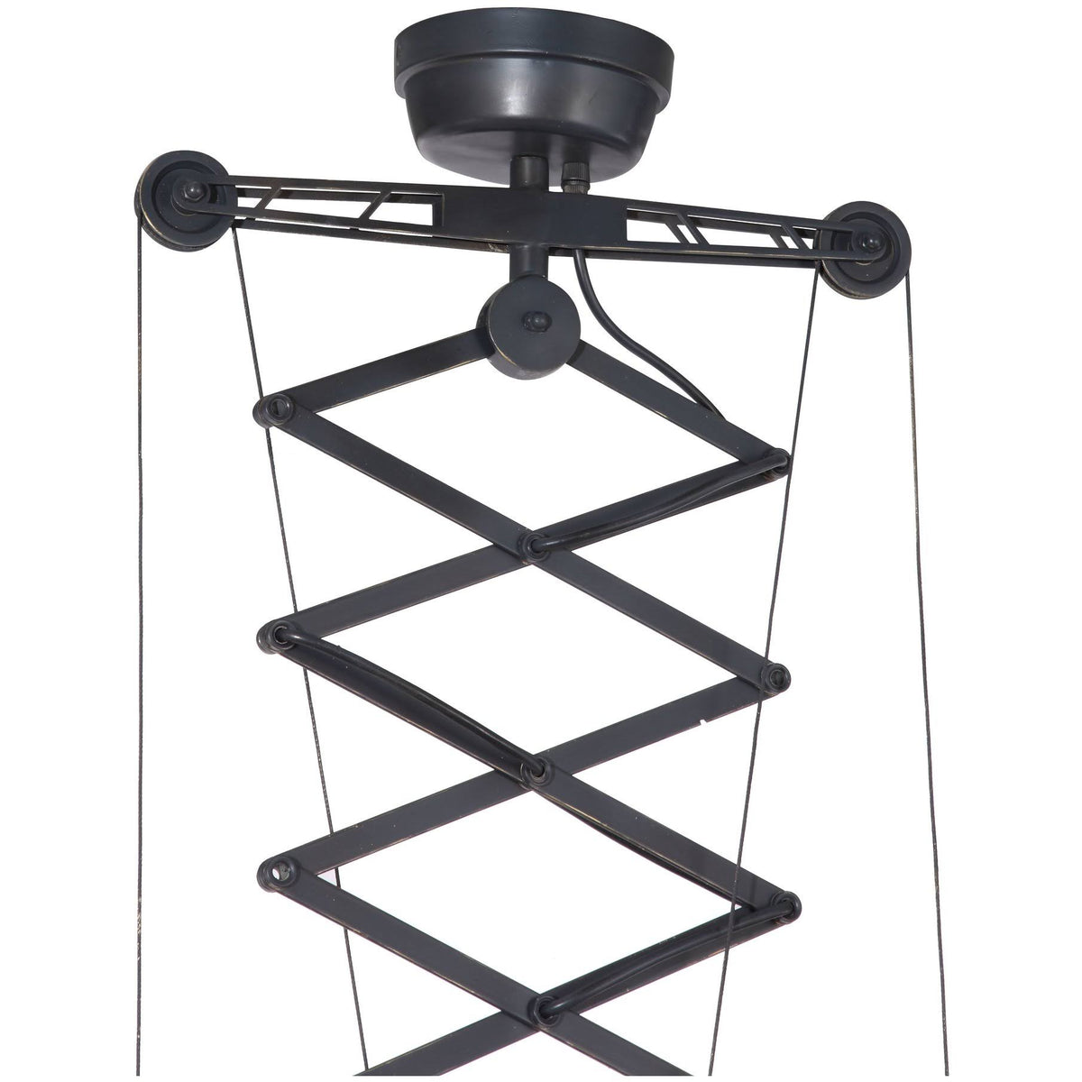 Emerald Antique Black Gold Ceiling Lamp F42170