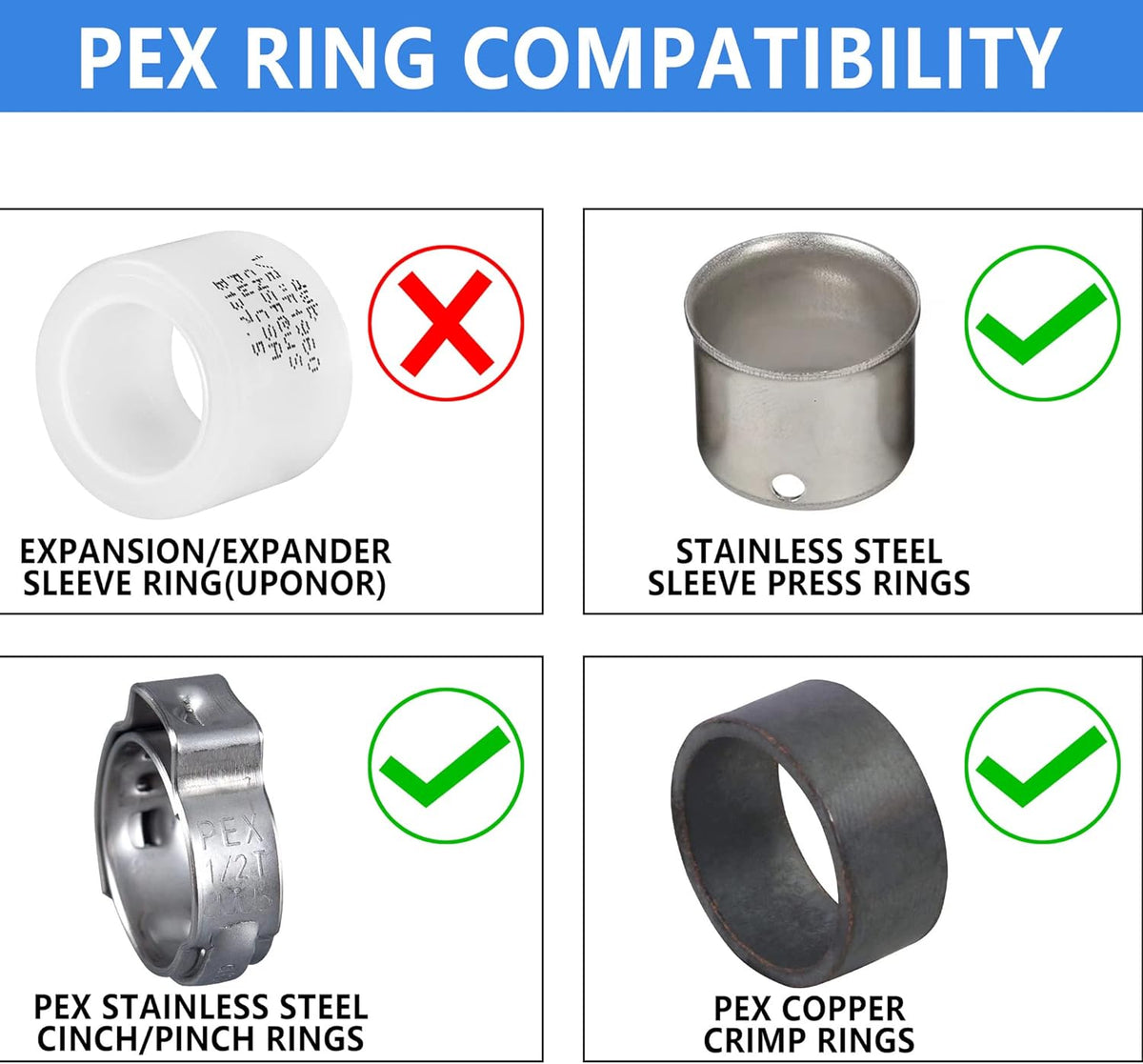 Blue & Red 1/2 inch 2 Rolls x75 ft (150 ft) Pex-b Pipe/Tubing with Pipe Cutter M73525